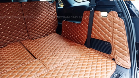 Thảm lót cốp ô tô Ford Everest giá tại xưởng, rẻ nhất Hà Nội, TPHCM